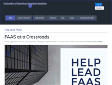 Tablet Screenshot of faas.info